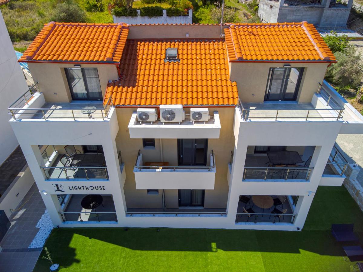Lighthouse Apartments Kriopigi Bagian luar foto